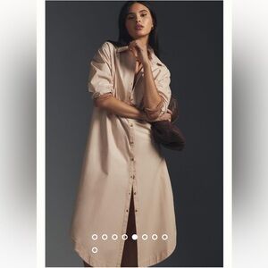 LIKE NEW - Maeve Soren Midi Shirt Dress from Anthropologie
